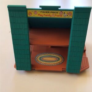 Vintage fisher price little people A frame house